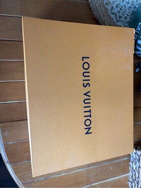 Louis Vuitton box and bag